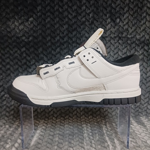Nike Air Dunk Low Jumbo Phantom White Black Men\'s Shoes FB8894-002 Size 7 main image 7